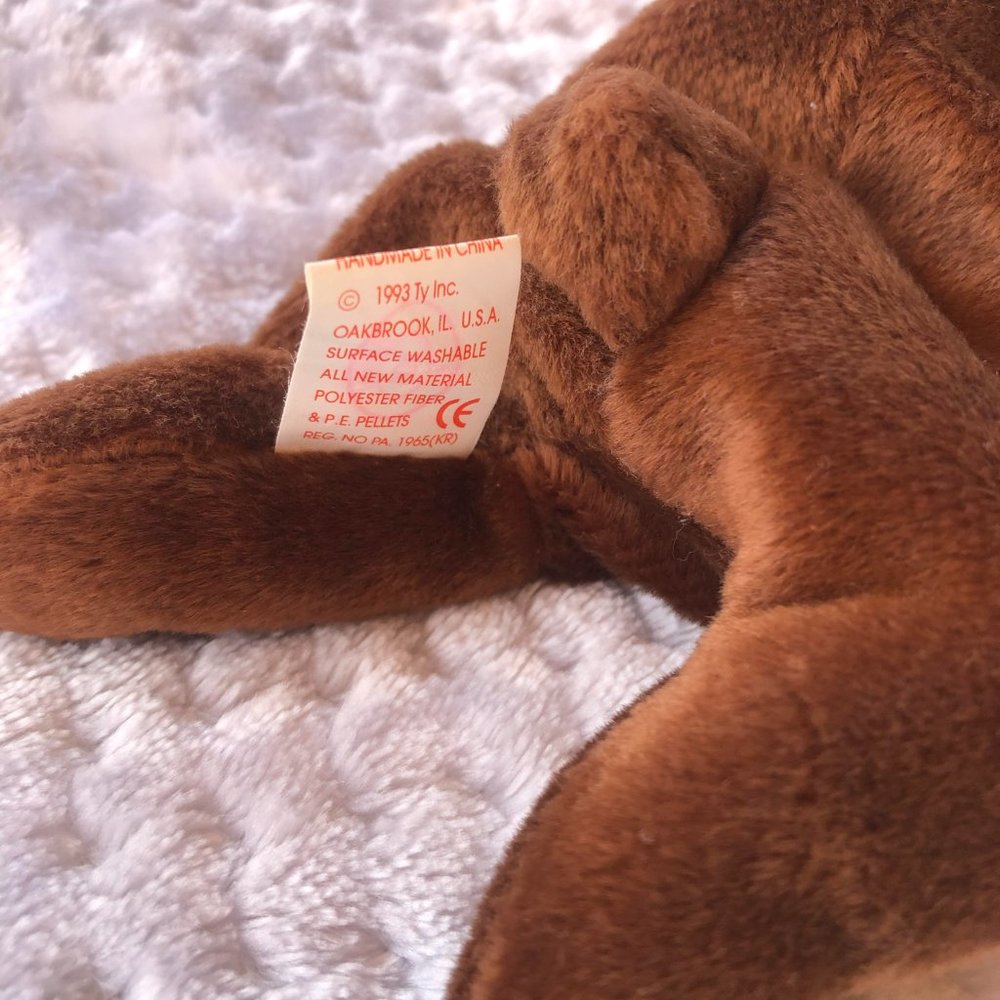 TY Beanie Baby Chocolate the Moose - Picture 7 of 10